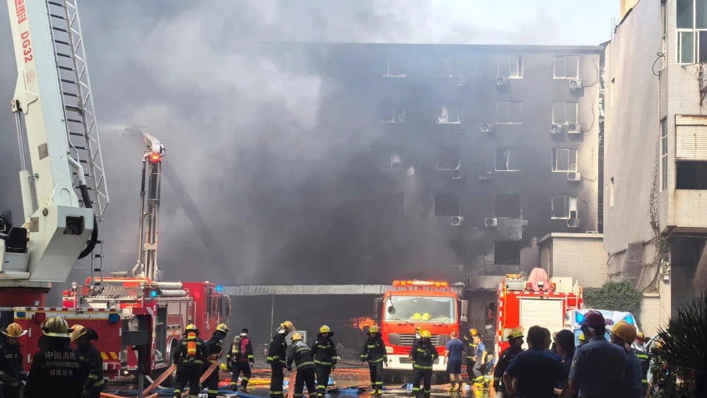 China factory fire kills at least 28 people: State media