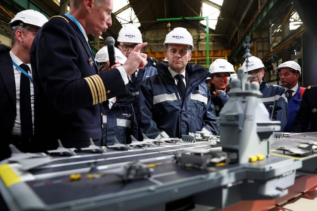 ‘Free France’: Macron reveals name of Europe’s largest warship