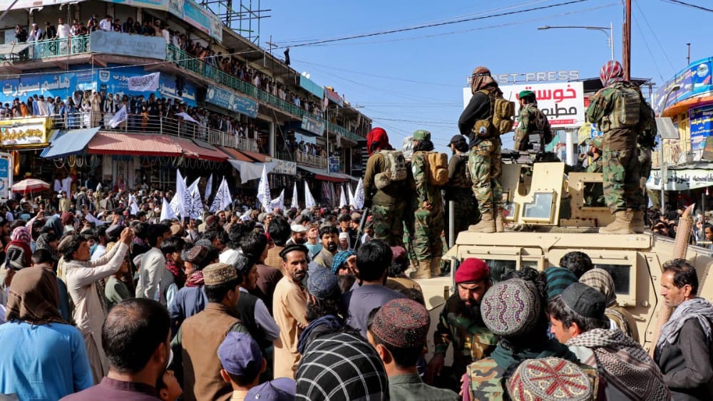 Afghan resistance leader calls for post-Taliban transition and free elections