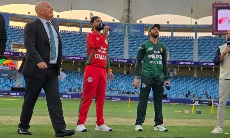 Pakistan win toss, elects to bat first against Oman in T20 Asia Cup opener