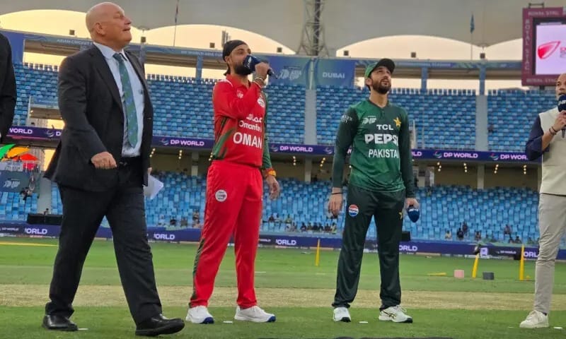 Pakistan win toss, elects to bat first against Oman in T20 Asia Cup opener