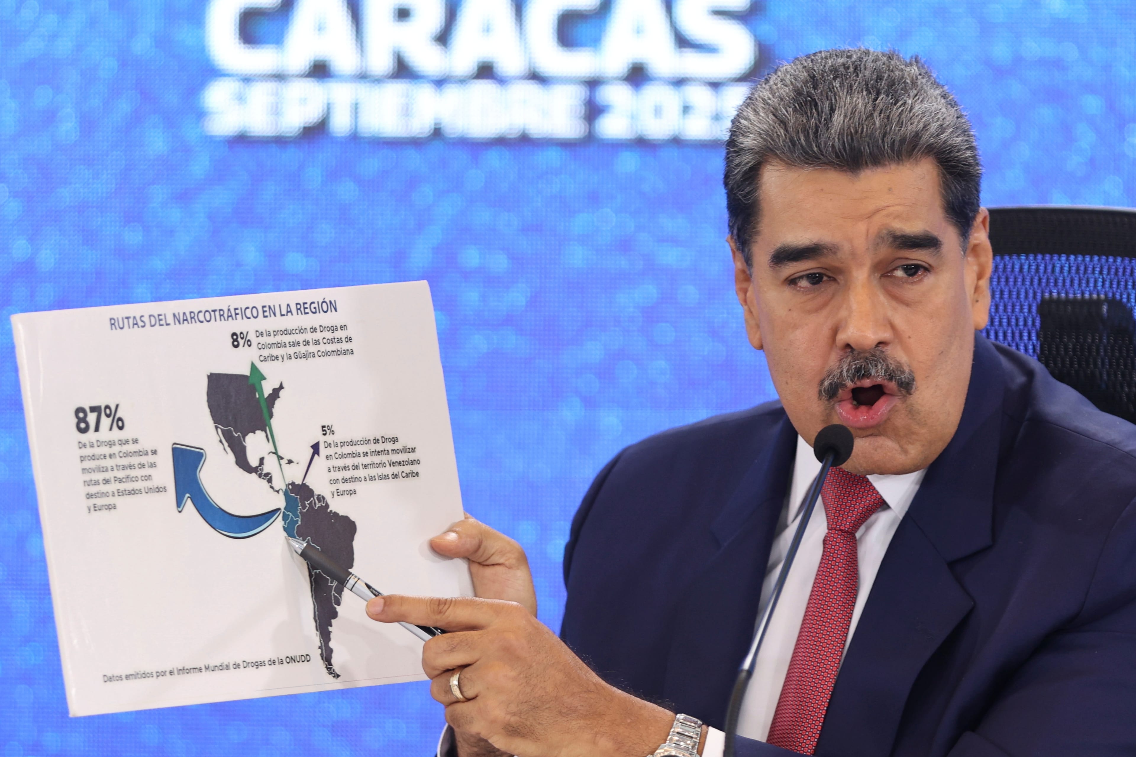 Venezuelan president's YouTube account offline as tensions with US escalate