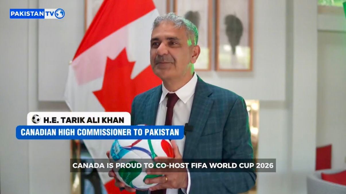 Canada proud to host FIFA World Cup with Sialkot-made footballs: Canadian HC