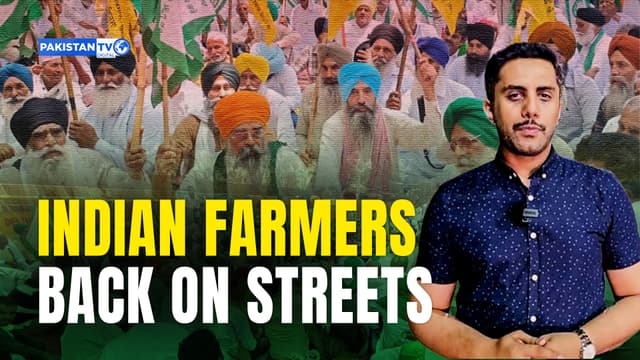 Indian farmers are back on the streets protesting India-US trade deal