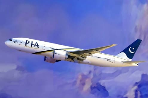 Pakistan has extended restrictions on Indian aircraft, keeping its airspace closed to all Indian civil and military flights until March 23. (PIA)