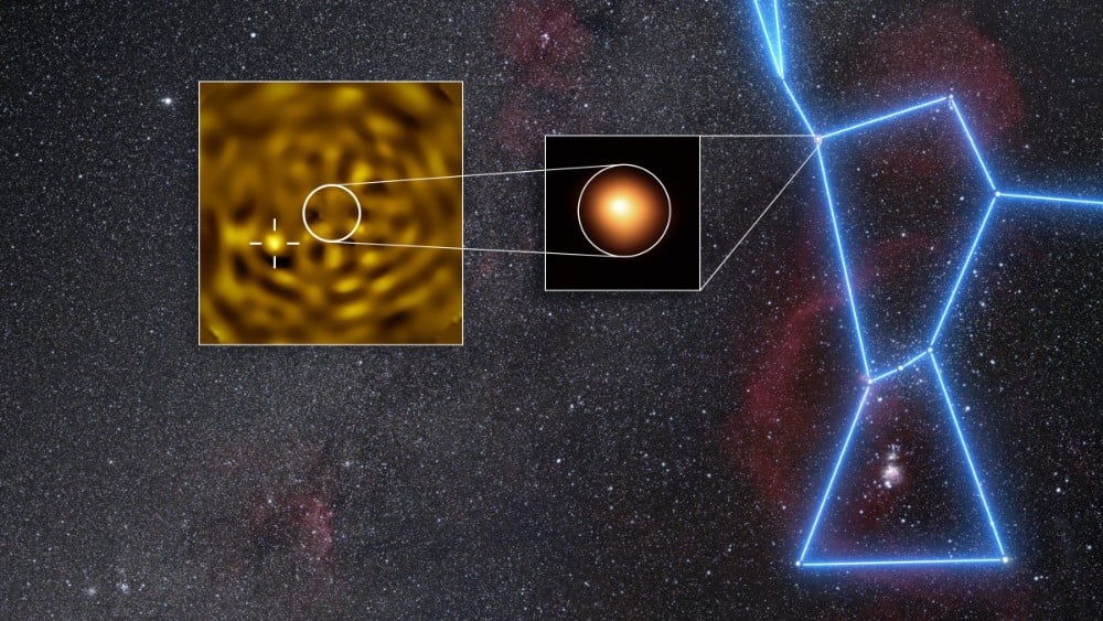 First image taken of Betelgeuse's elusive companion star