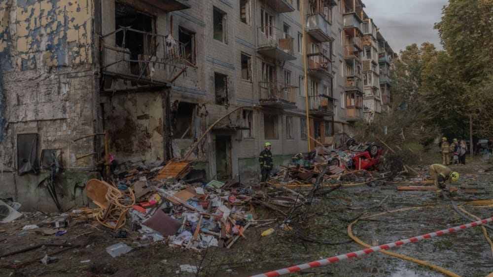 Russian attacks on Kyiv kill 9, wound more than two dozen