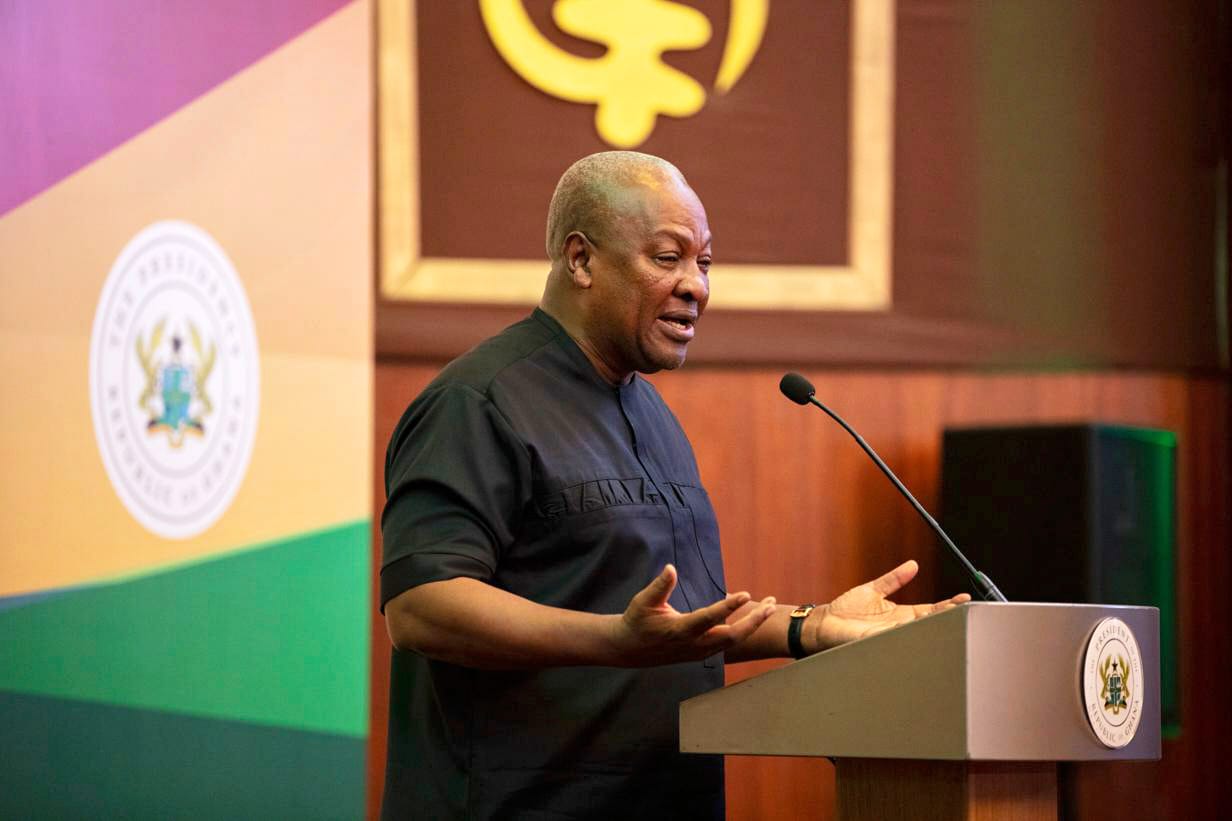 Ghana's President John Mahama