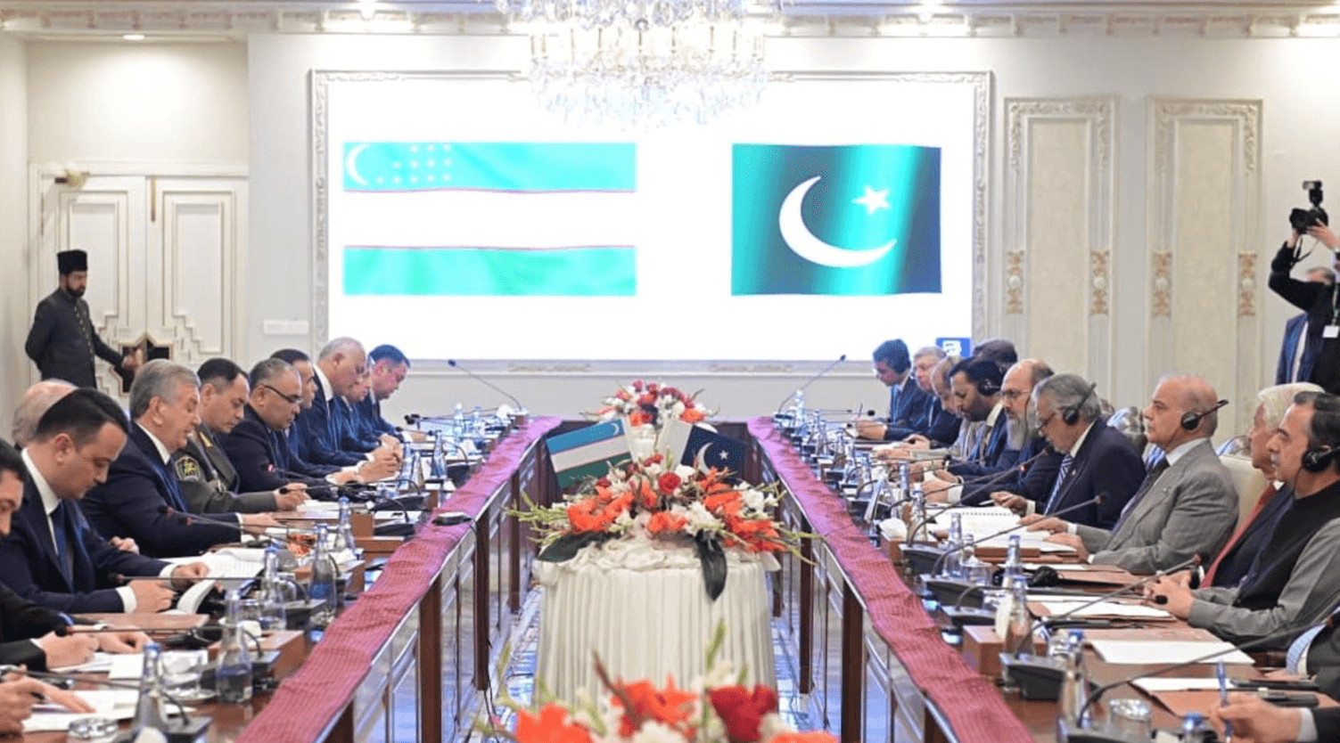 Pak-Uzbek-Delegation-Talks