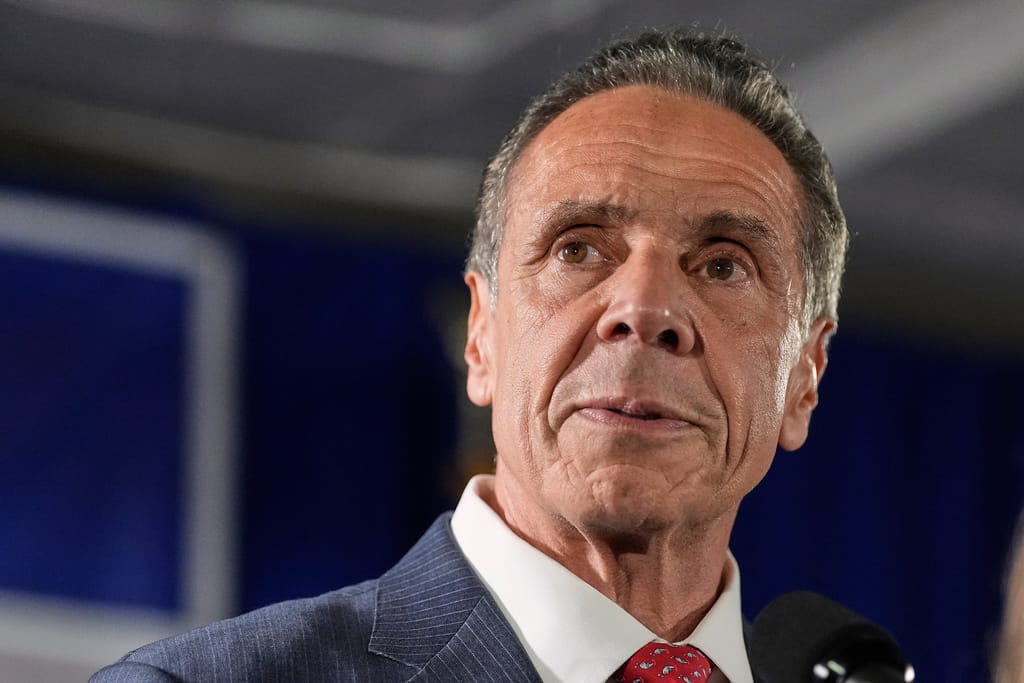 FILE - Mayoral candidate Andrew Cuomo speaks to supporters during a Democratic primary watch party, June 24, 2025, in New York.