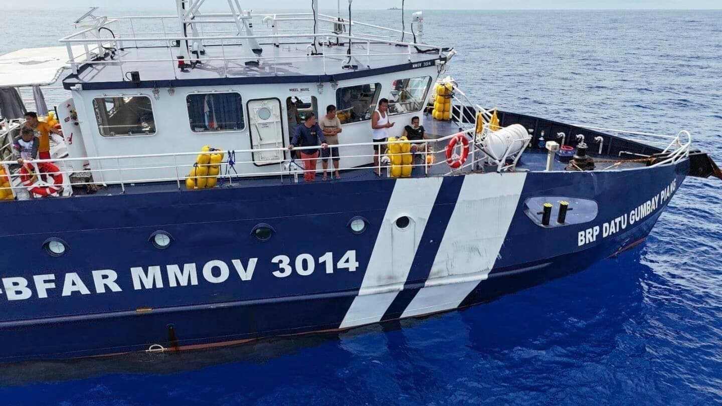 Chinese, Philippine ships collide in South China Sea near shoal