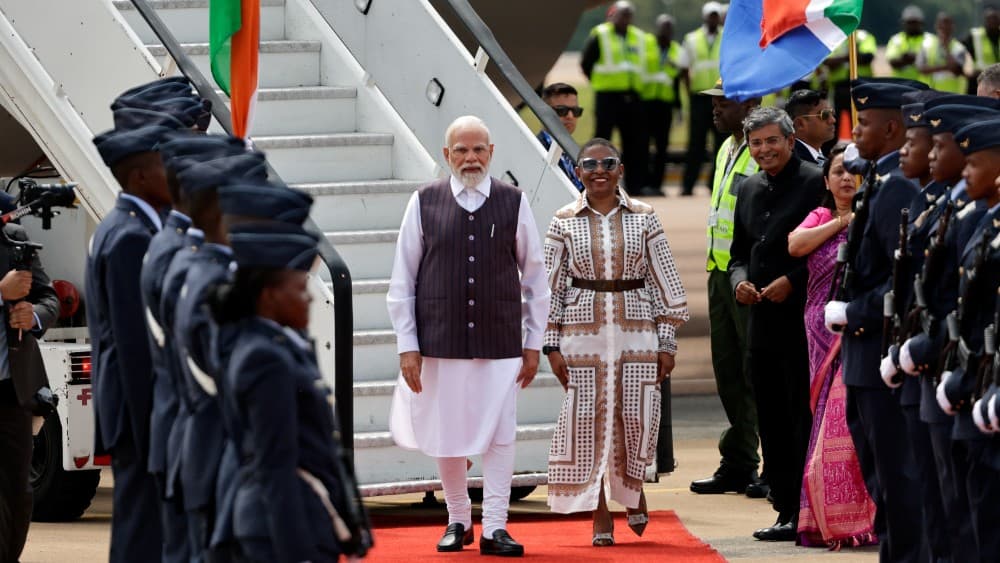 With Trump skipping G20 Summit, Modi arrives in South Africa