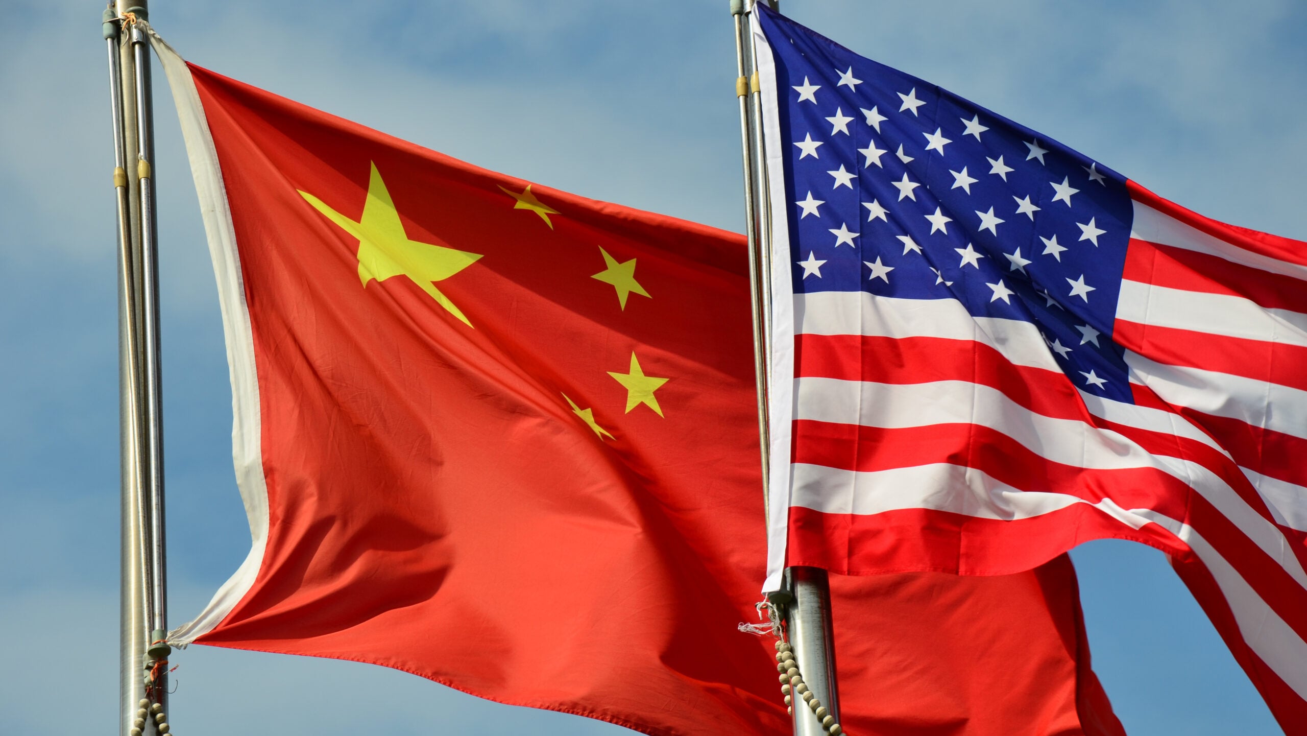 Flags of the United States and China are displayed. (File photo: Missouri State University)