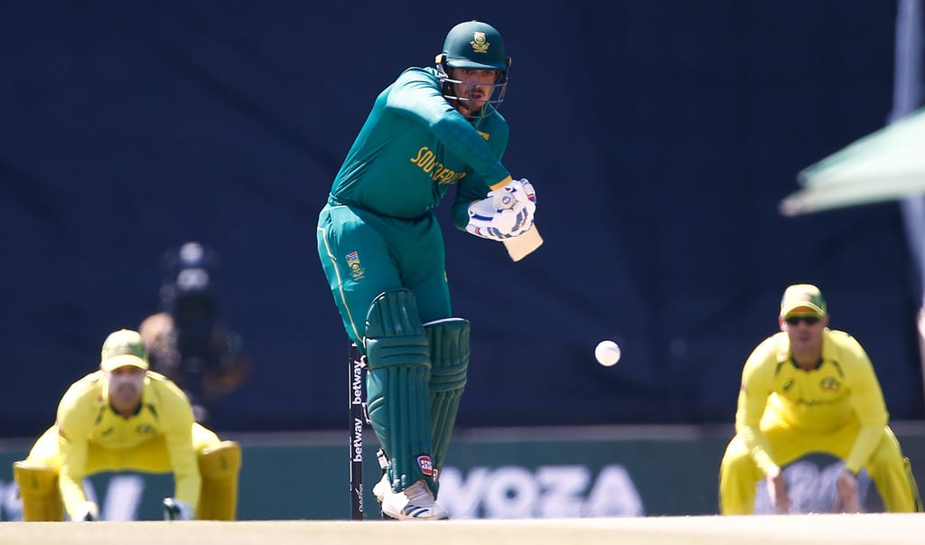 South Africa's Quinton de Kock ODI
