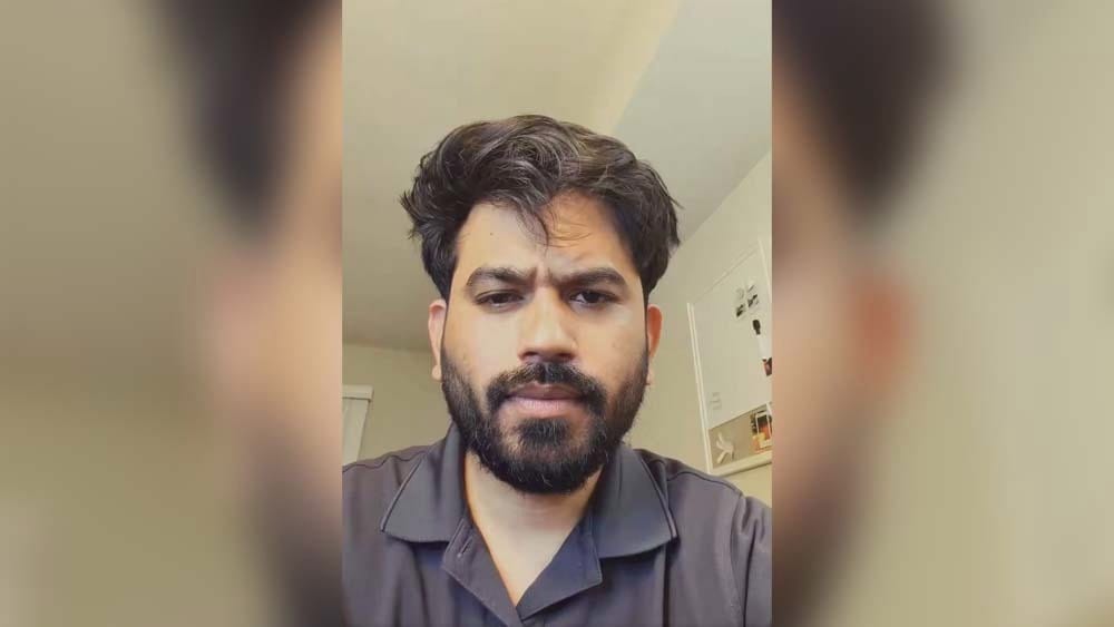 The founder of India's satirical online "Cockroach People's Party" Abhijeet Dipke, the 30-year-old Boston University graduate
