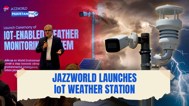 Pakistani tech firm unveils smart weather station to aid forecasting