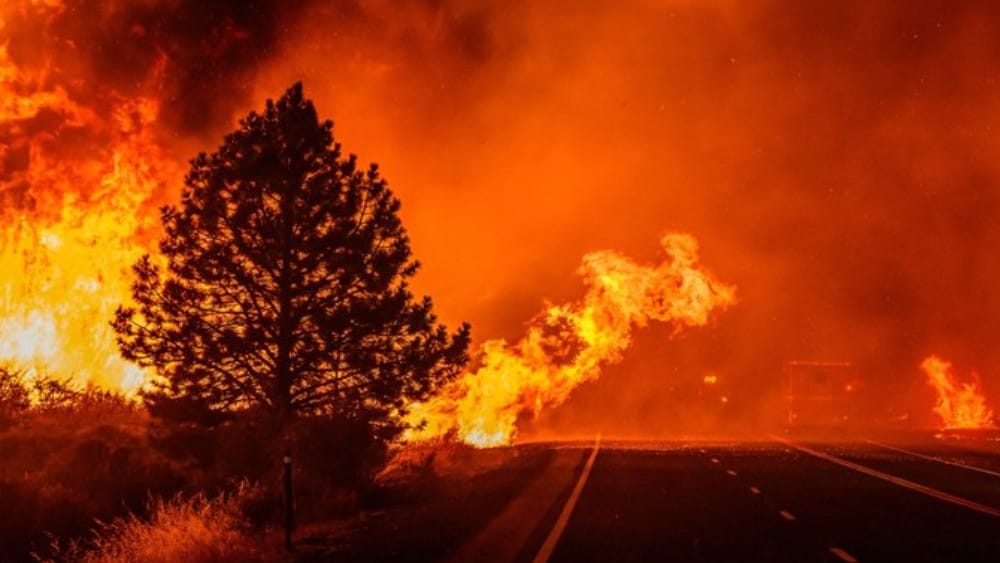 Some 42,000 people have evacuated their homes, and another 45,000 have been told to get ready to leave, as a fast-moving, wind-driven wildfire bore down on the city of Reno. (File photo: AFP)