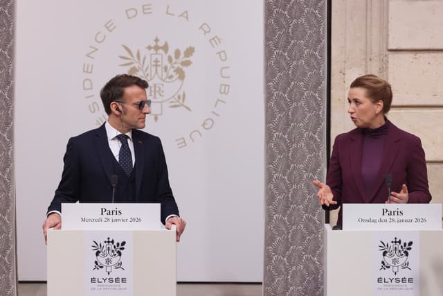 Greenland dispute 'strategic wake-up call for all of Europe,' says Macron