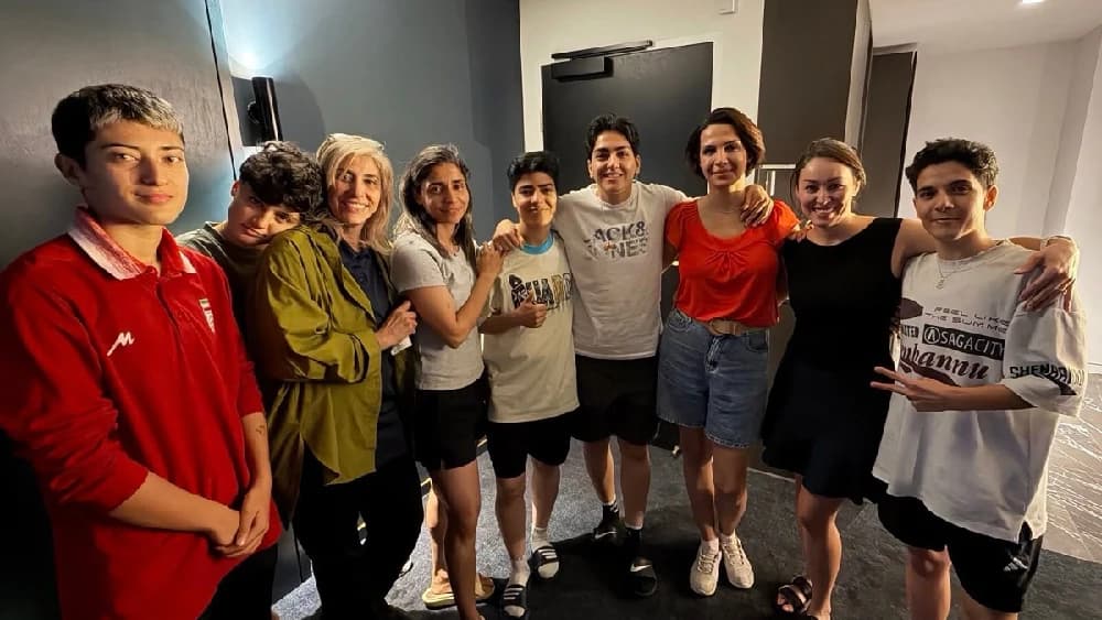 An undated photo released by Australia's Department of Home Affairs on March 11, 2026, shows two more members of the Iranian women's football team, which took part in the Asian Cup. (Photo: AFP/File)