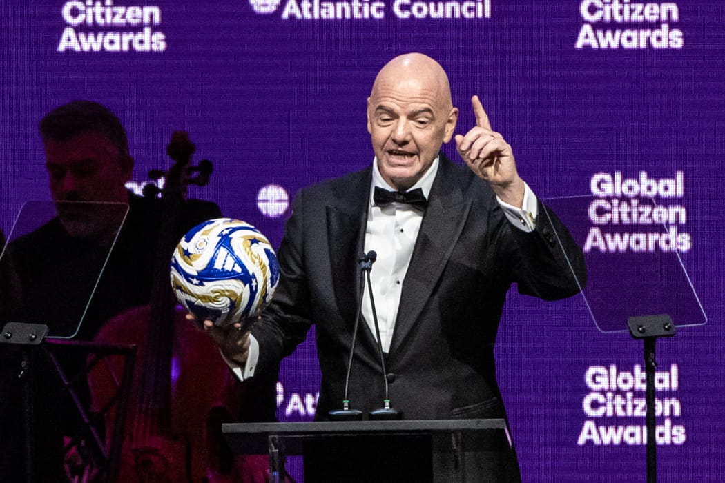 FIFA 'cannot solve geopolitical problems' like Gaza, says Infantino