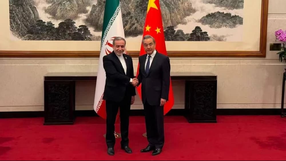 Chinese Foreign Minister Wang Yi holds talks with Iranian counterpart Abbas Araghchi in Beijing on May 06, 2026. (Photo: IRNA)
