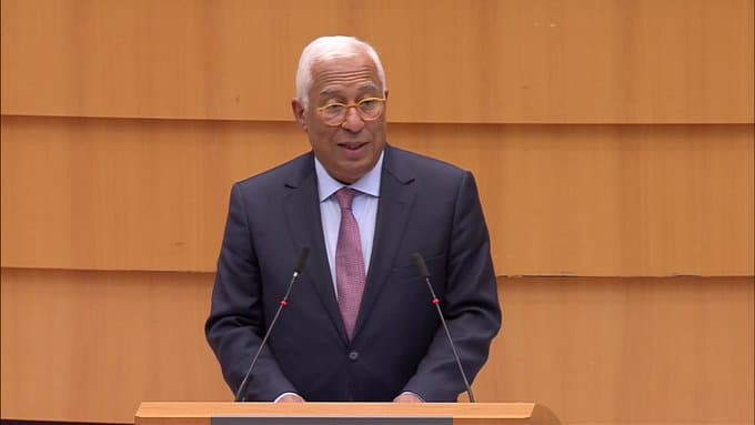 The President of the European Council António Costa's opening remarks to the European Parliament on 25 March 2026 in Brussels. (EU Council Newsroom)
