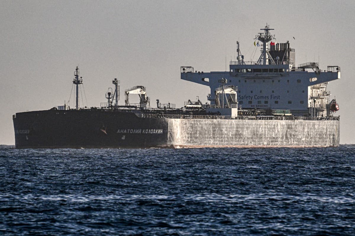 The Russian oil tanker Anatoly Kolodkin arrives at the oil terminal in the port of Matanzas, northwestern Cuba, on March 31, 2026. (File photo: AFP)