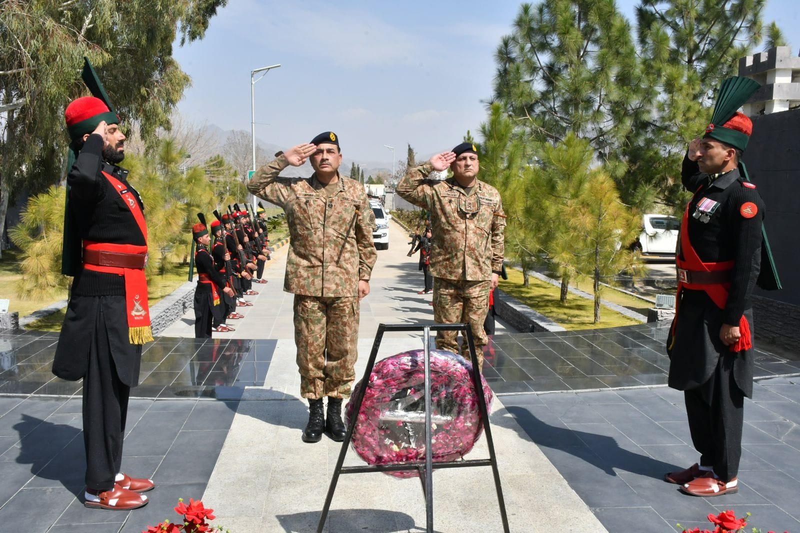 Pakistan military chief reviews western border security amid Afghan operation