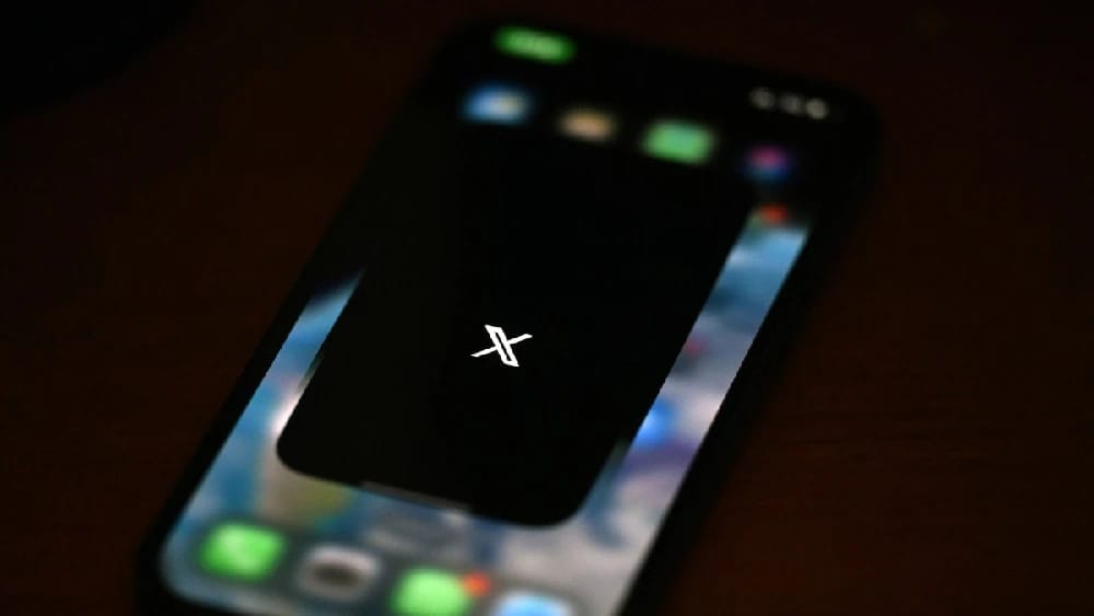 This photo illustration shows the social media platform X (former Twitter) app on a smartphone in Rio de Janeiro, Brazil on September 18, 2024. (Photo: AFP/File)