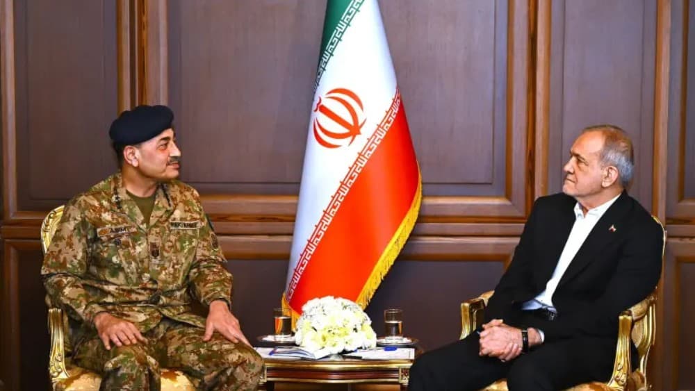 Field Marshal Asim Munir departs for Iran as part of Pakistan’s efforts to promote regional peace and stability. (File photo: ISPR)
