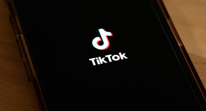 In this photo illustration, the TikTok app is seen on a phone on March 13, 2024 in New York City. (AFP/ file)