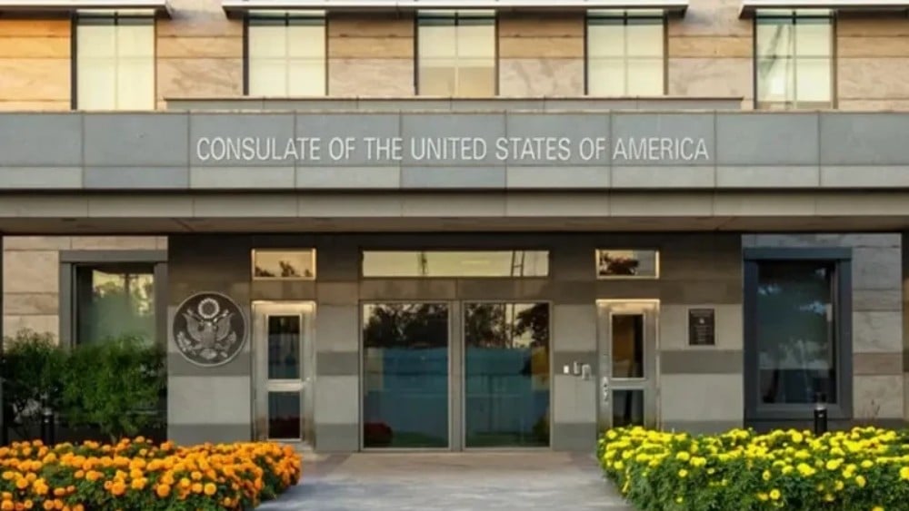 FILE: The undated photo shows Consulate General of the United States in Karachi, Pakistan. (Photo: US Embassy, Islamabad)