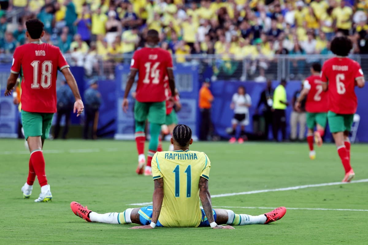 Vinicius earns Brazil draw with Morocco in World Cup opener