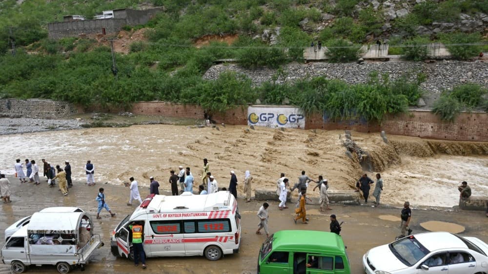 Floods in northwest Pakistan leave 12 dead, contingency plan activated