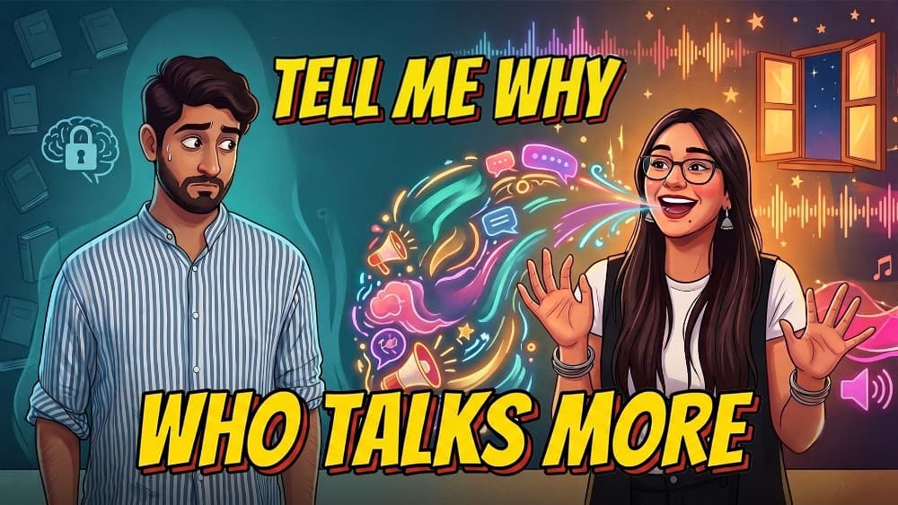 Why do some people talk more than others? | Tell Me Why