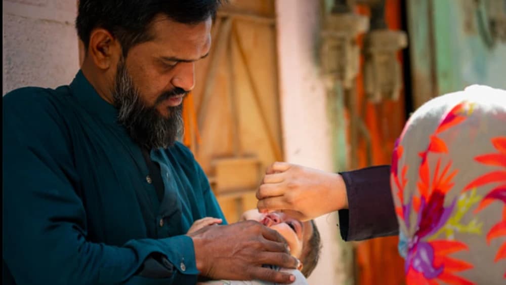 Pakistan to run its second national polio vaccination campaign of 2026 from April 13 to April 19. (Polio Free Pakistan)