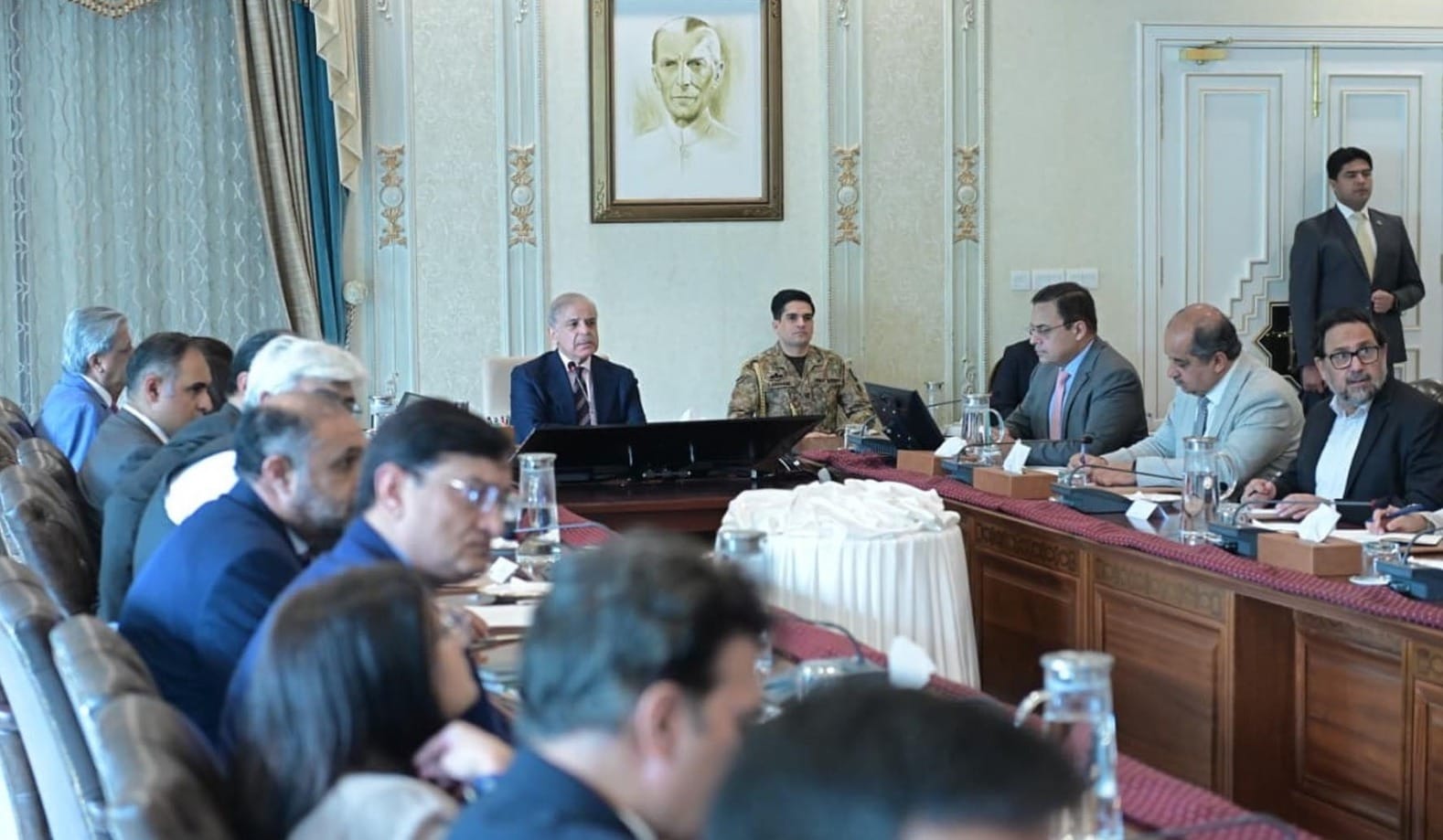 Prime Minister Muhammad Shehbaz Sharif chairs a meeting on the promotion of investment in Islamabad, on 28 April, 2026 (Photo: PID)