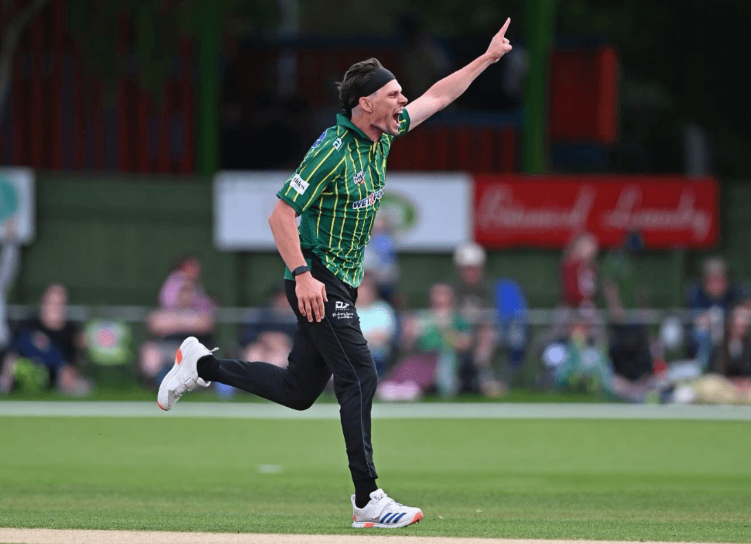 New Zealand cricketer sets record with five wickets in five balls