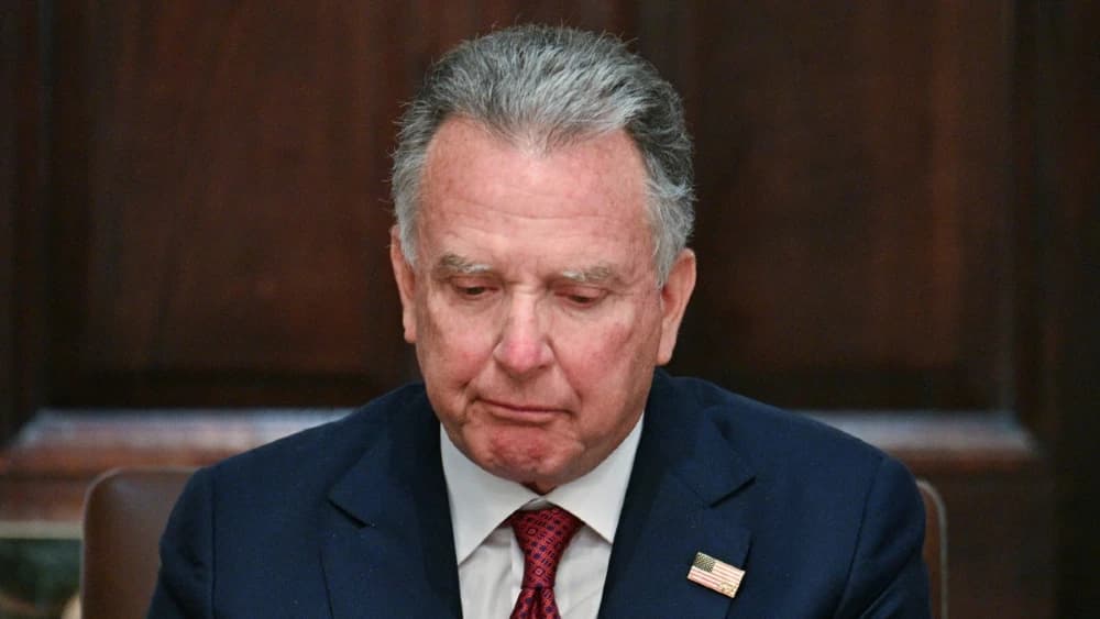 US special envoy Steve Witkoff looks on during a cabinet meeting in the Cabinet Room of the White House in Washington, DC, on March 26, 2026. (File photo: AFP)
