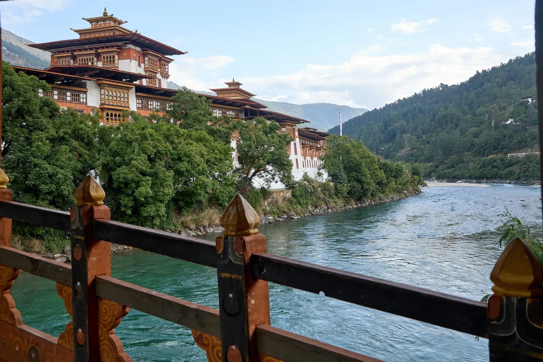 Despite legal mandates for forest cover and its status as a carbon-negative nation, approximately 13.5% of Bhutan’s land is currently experiencing degradation. (bhutan.travel)