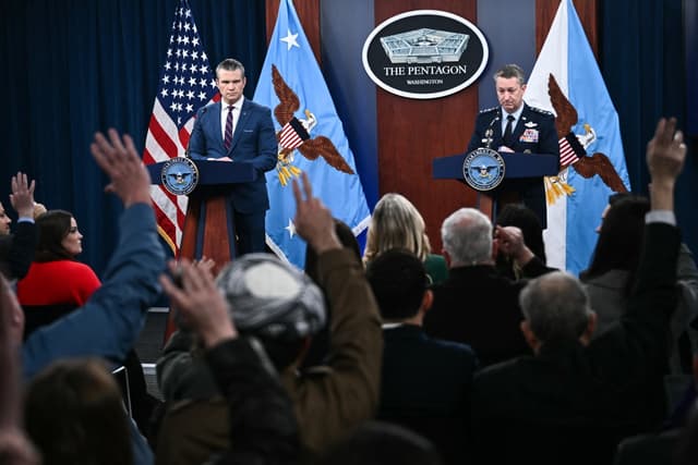 Pentagon chief refuses to rule out 'boots on ground' in Iran