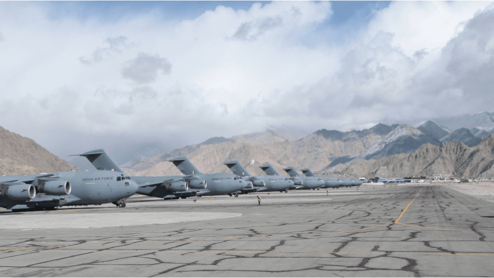 India operationalizes airbase near China border in Ladakh region