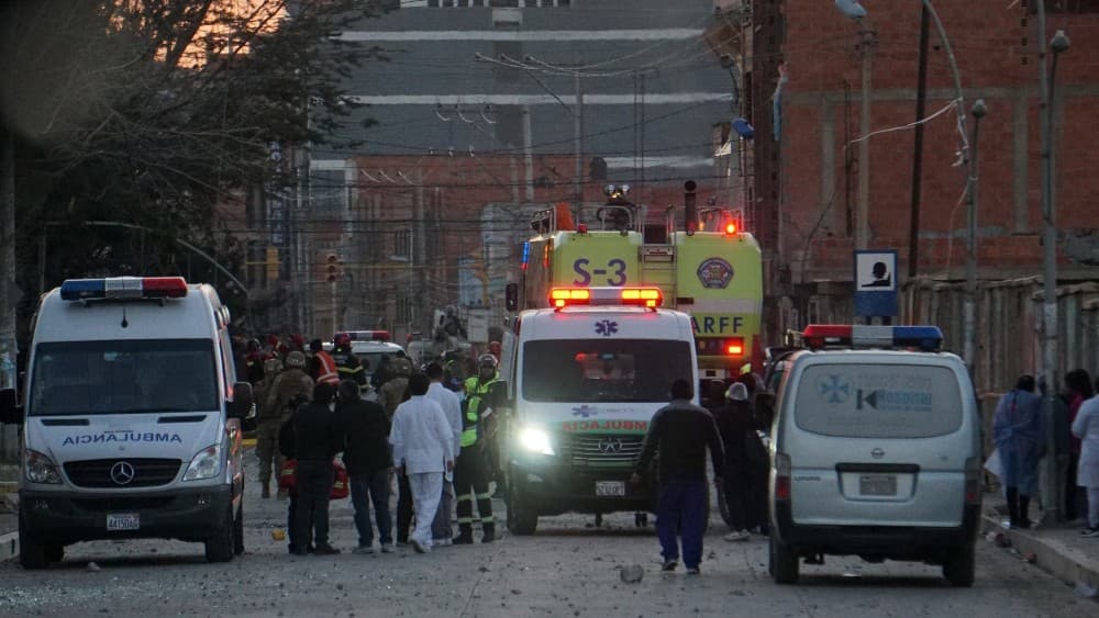 Bolivian army base blasts kill two, wound 81
