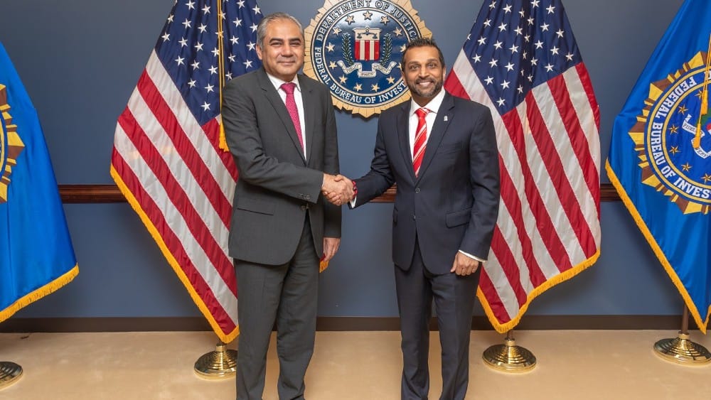 US values partnership with Pakistan on counterterrorism, cybercrime: FBI director