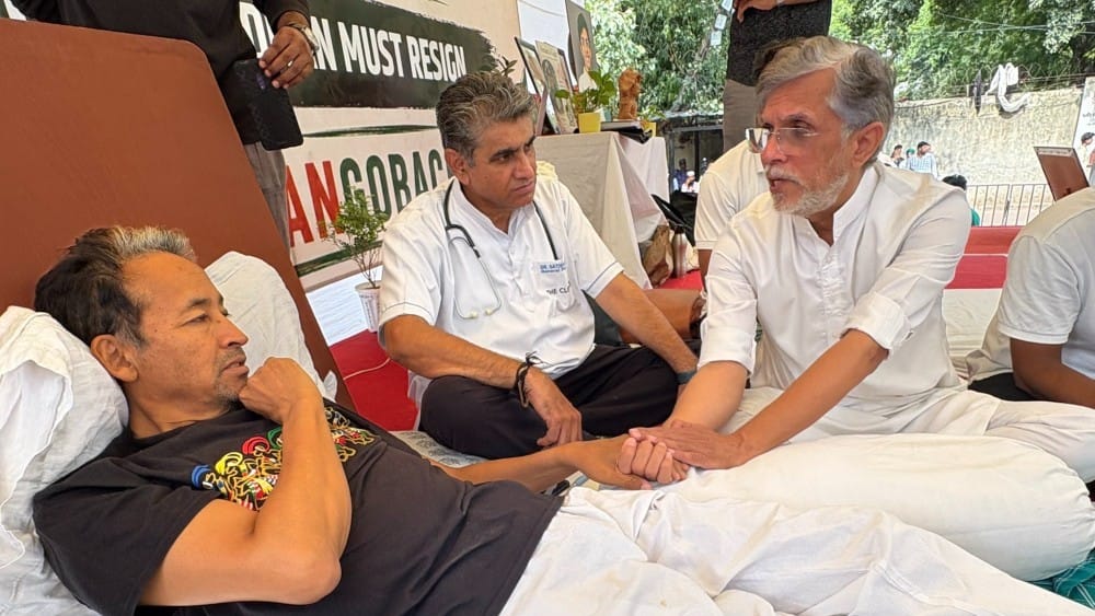 Activist Wangchuk moved to hospital after 20-day hunger strike in New Delhi