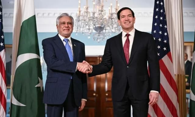 Pakistan FM, Rubio to discuss regional peace during Washington talks