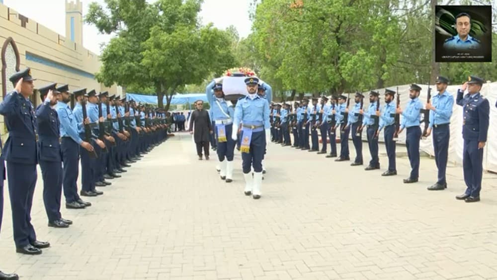 PAF officer laid to rest with full military honors after heroic sacrifice