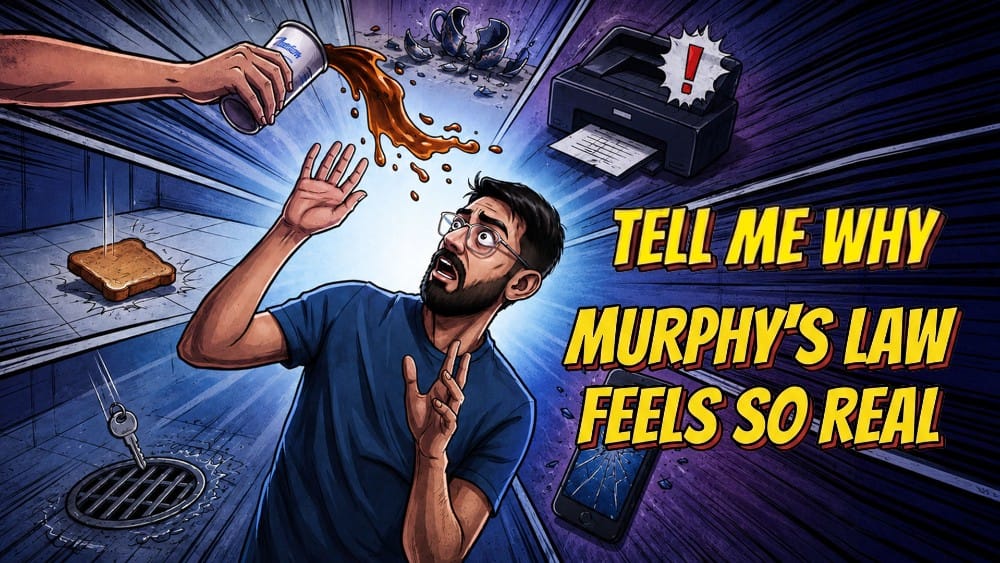 ▶Why Murphy's law feels so real | Tell Me Why