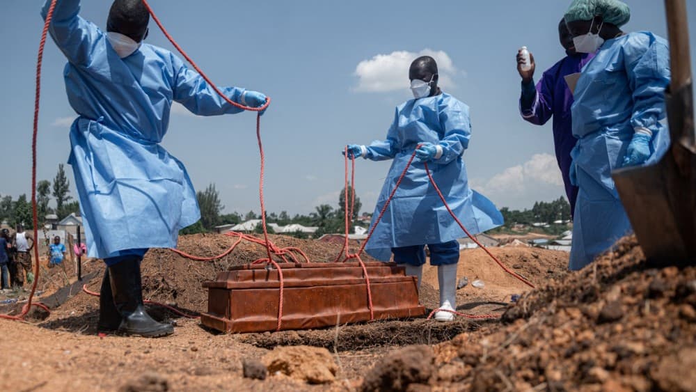 Ebola death toll in DR Congo outbreak rises to more than 2,000